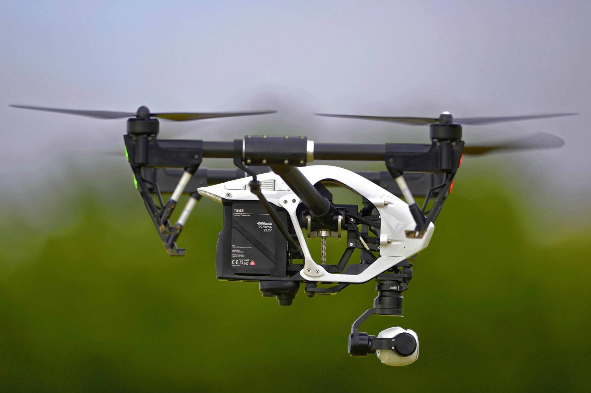 Aerial drone cinematography for live events